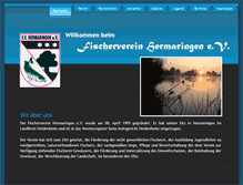 Tablet Screenshot of fischerverein-hermaringen.giengen.com